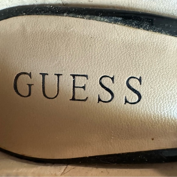 Guess Black Lace Overlay High Heels - Picture 5 of 5